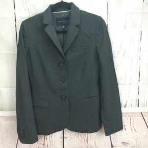 Banana republic Blazer size 8 womens gray